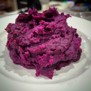 Creamy Purple Mashed Potatoes Vegezy